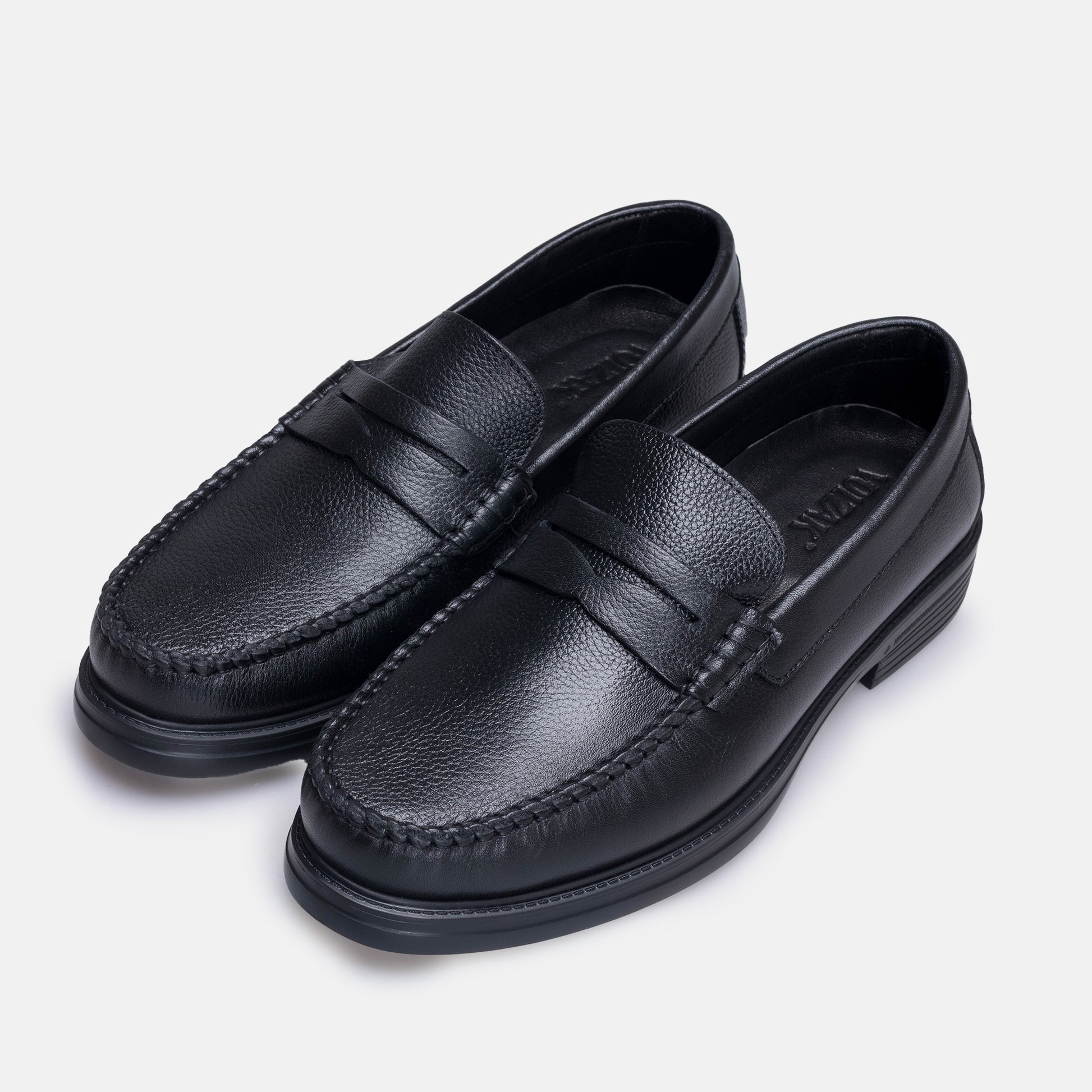 Volzak 010 Black Leather Shoe