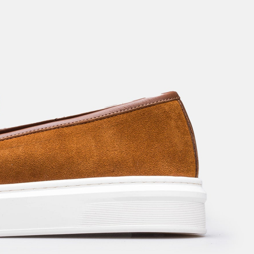 Volzak 2149 basket en daim Camel