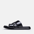 Volzak 5414 Black Demaskable Leather Sandal