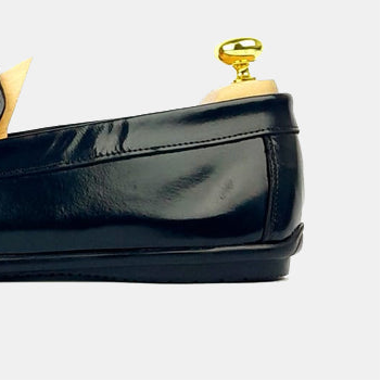 5092 Mocassin en cuir Démasquable Noir