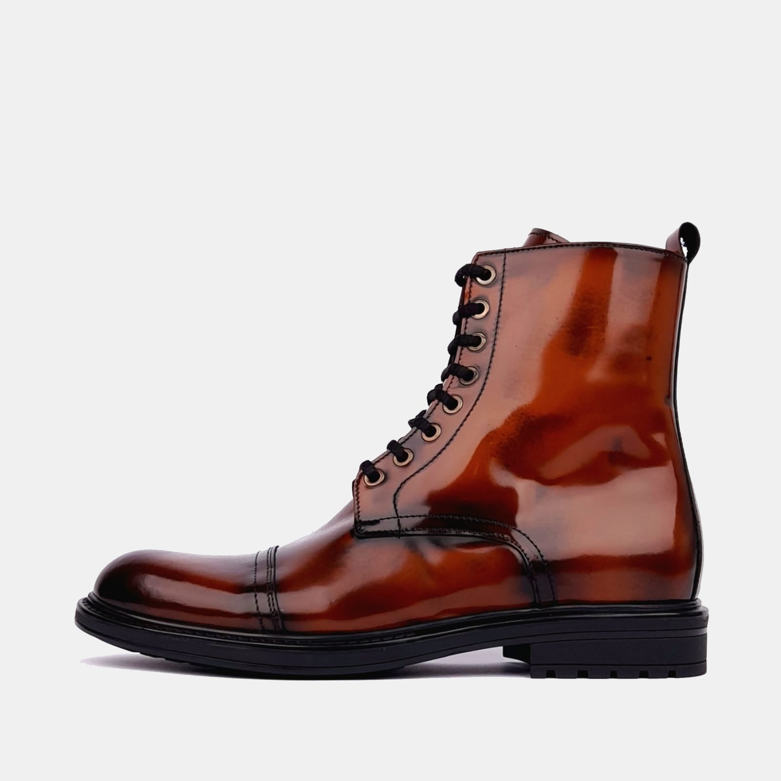 Volzak 1089 Bottine en cuir démasquable Marron