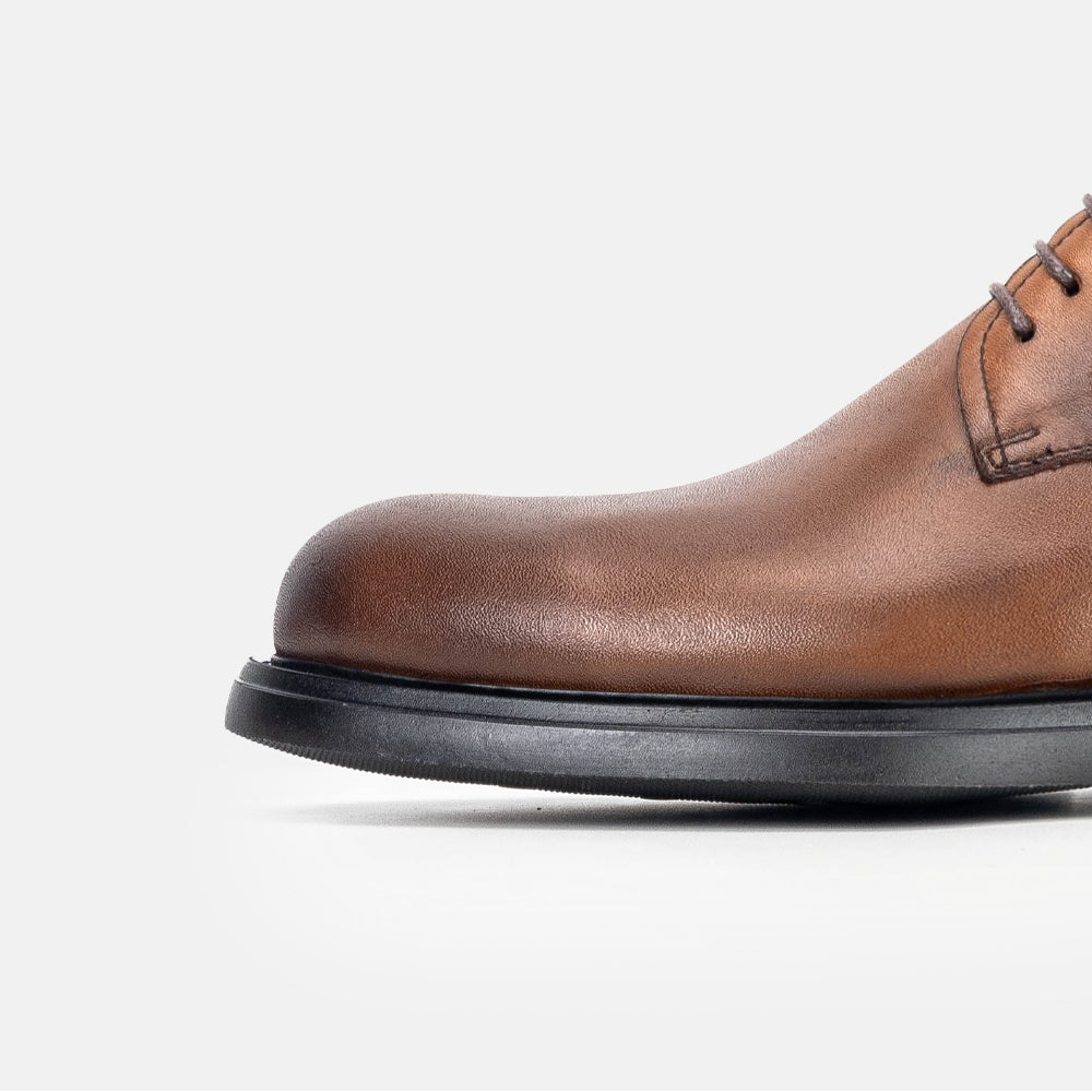 Volzak 5324 Vintage Brown Leather Shoe