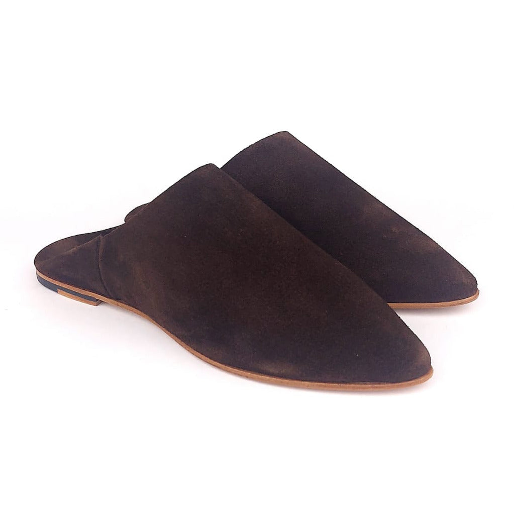 Volzak 102 Balgha de luxe en daim Marron