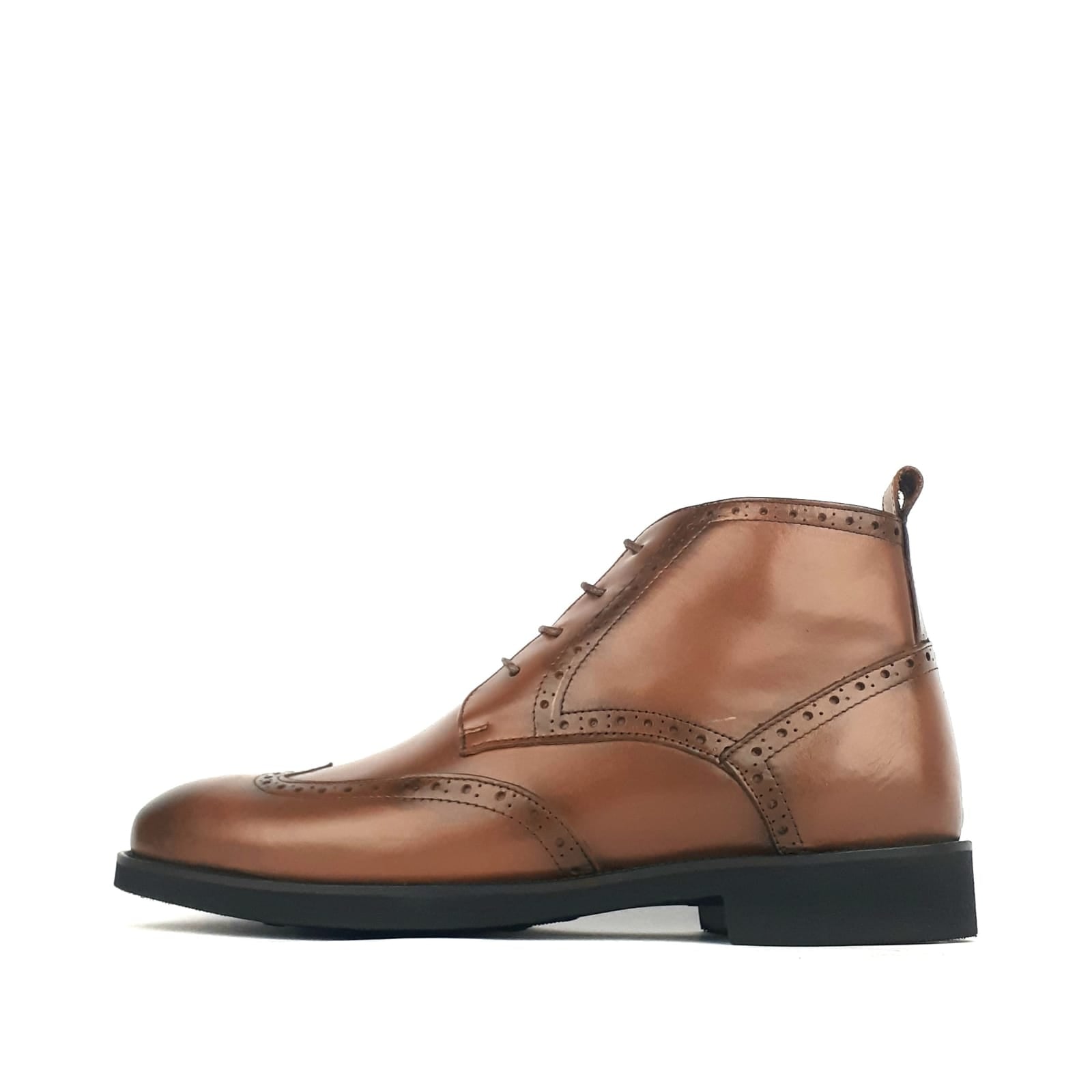 1290 Bottine en cuir cajou