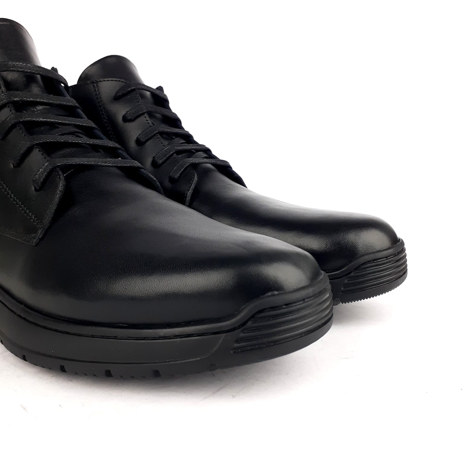 7023 Bottine en cuir Noir