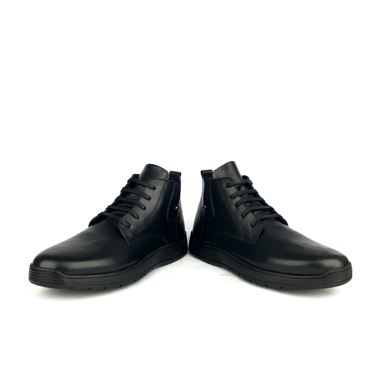 7023 Bottine en cuir Noir