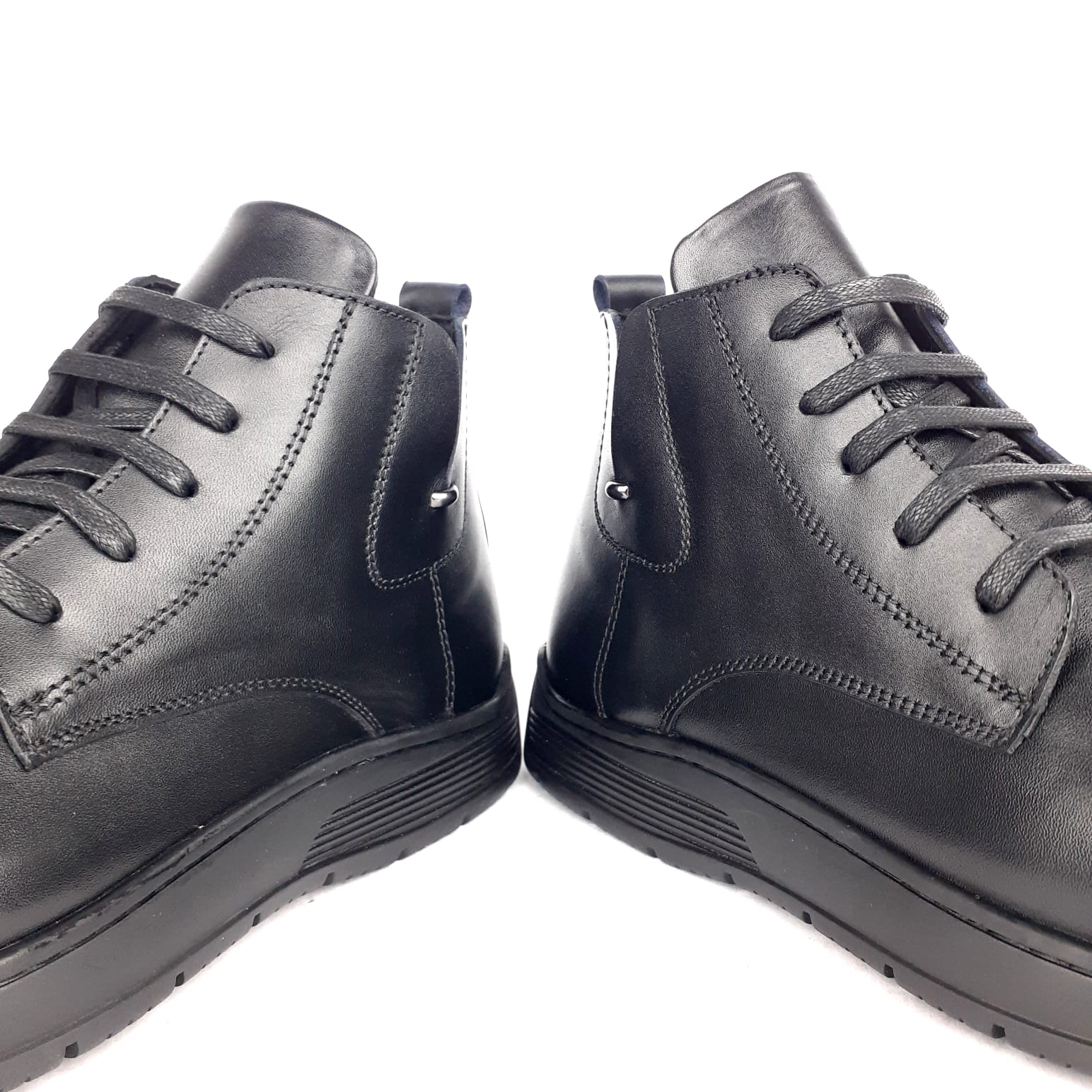 7023 Bottine en cuir Noir