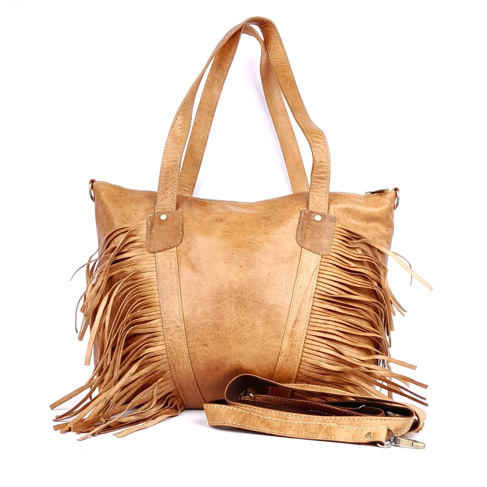D36 Sac à Main En Cuir traditionnel Sable