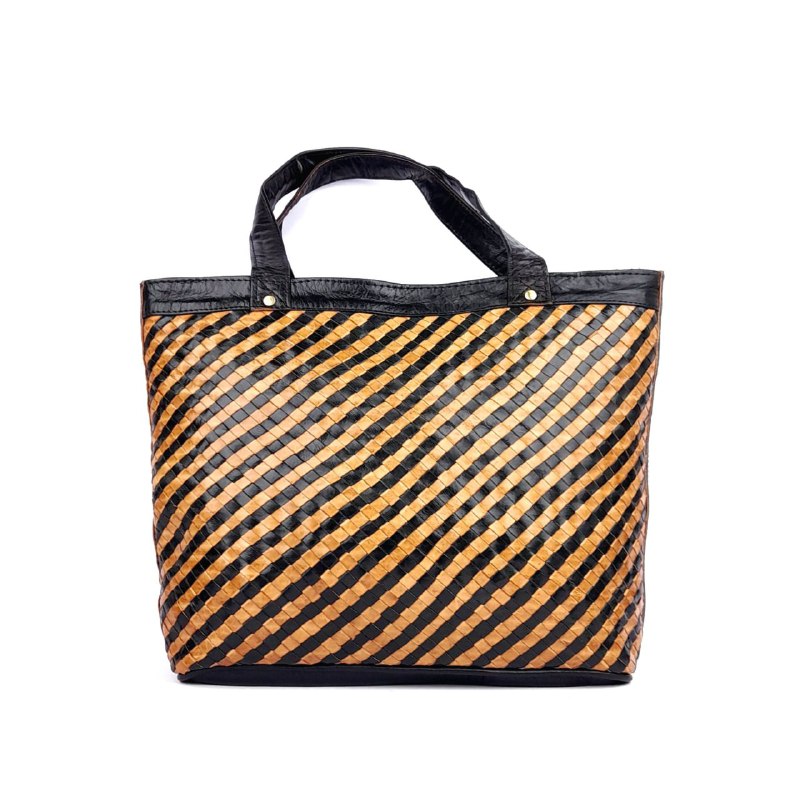 D34 Sac à Main En Cuir traditionnel Noir